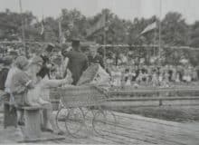 Strandfest am Zwickelteich in den 30ern