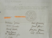 Auszug Gründungssatzung